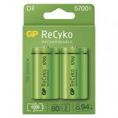 Nabíjecí baterie GP ReCyko 5700 D (HR20) - 2ks Nabíjecí baterie GP ReCyko 5700 D (HR20) - 2ks