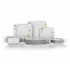 THUN Sada talířová porcelánová EYE 18 dílů THUN Sada talířová porcelánová EYE 18 dílů