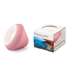 Svíčka plovoucí Pool Candle 150x130 mm - růžová Svíčka plovoucí Pool Candle 150x130 mm - růžová