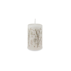 Svíčka Willow Pillar 60 x 100 mm - béžová