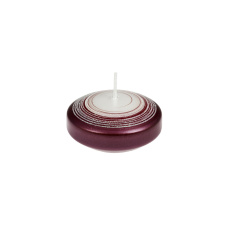 Svíčka plovoucí Tonnet 70x25 mm - vínová Svíčka plovoucí Tonnet 70x25 mm - vínová