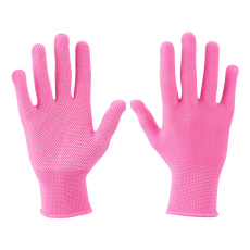 rukavice z polyesteru s PVC terčíky na dlani, velikost 7', EXTOL LADY rukavice z polyesteru s PVC terčíky na dlani, velikost 7', EXTOL LADY