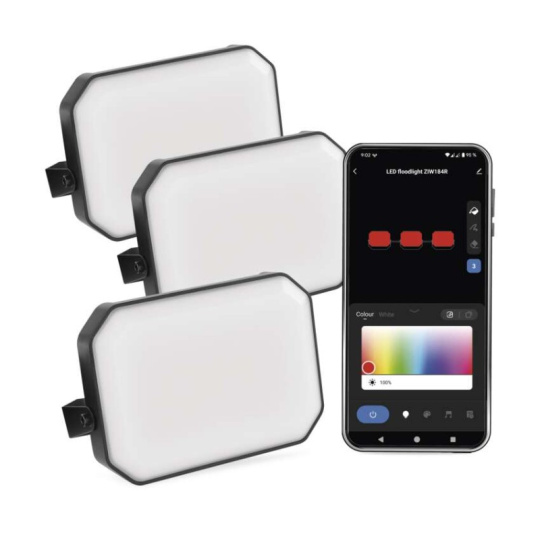 GOSMART venkovní reflektor startovací sada 3 ks