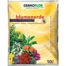 Substrát Gramoflor - Květinový s jílem 10 l