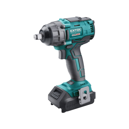 utahovák rázový 1/2" aku SHARE20V, 250Nm, BRUSHLESS, 20V Li-ion, 2Ah