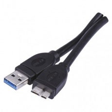 USB kabel 3.0 A vidlice - micro B vidlice 1m USB kabel 3.0 A vidlice - micro B vidlice 1m