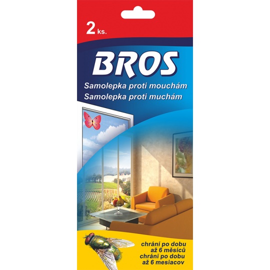 Bros - samolepky proti mouchám 2 ks