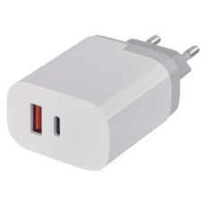 Univerzální USB adaptér PD do sítě 1,5–3,0A (30W) max. Univerzální USB adaptér PD do sítě 1,5–3,0A (30W) max.
