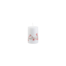 Svíčka vánoční Country Xmas Pillar 50x75 mm - bílá Svíčka vánoční Country Xmas Pillar 50x75 mm - bílá