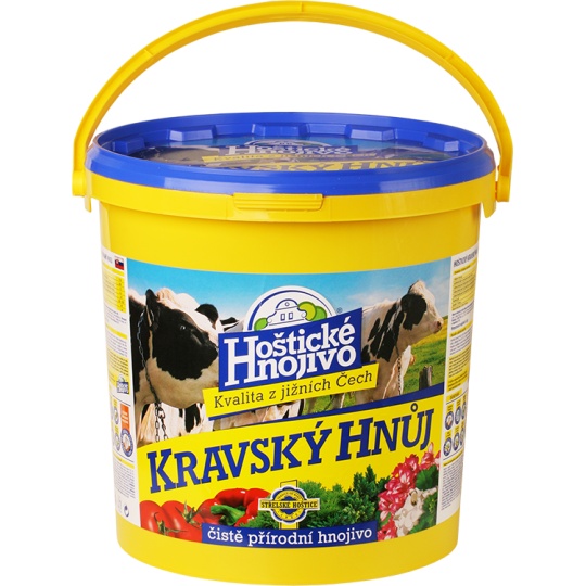 Kravský hnůj - 6 kg kbelík