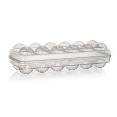 BANQUET Dóza na vajíčka myKITCHEN 27 x 10 x 6,7 cm, na 12 ks vajec, transparentní BANQUET Dóza na vajíčka myKITCHEN 27 x 10 x 6,7 cm, na 12 ks vajec, transparentní