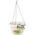 Žardina samozavlažovací Siesta závěs - slonová kost 35 cm